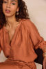 Picture of FLUID BLOUSE WITH 3/4 SLEEVES DRAYA